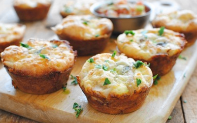 Zucchini and Cheese Pies