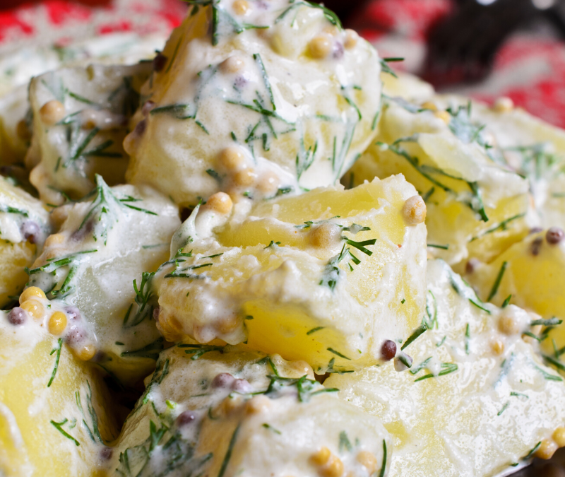 Healthy & Light Potato salad